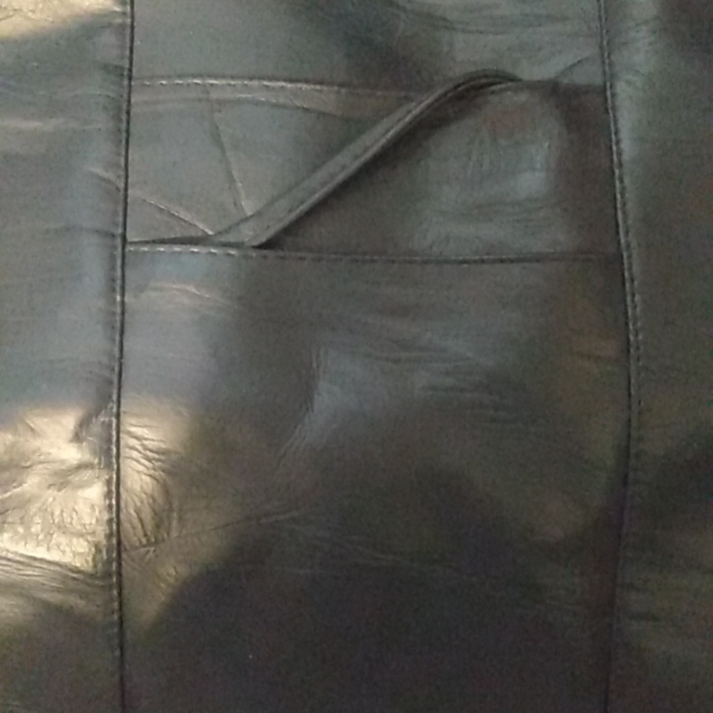Blue tote bag